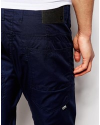 Pantalon chino bleu marine Jack and Jones