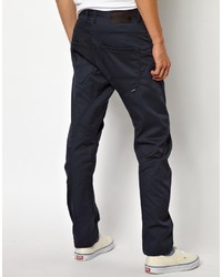 Pantalon chino bleu marine Jack and Jones