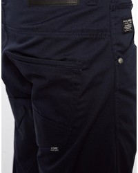 Pantalon chino bleu marine Jack and Jones