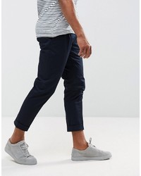 Pantalon chino bleu marine Jack and Jones