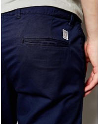 Pantalon chino bleu marine Jack and Jones