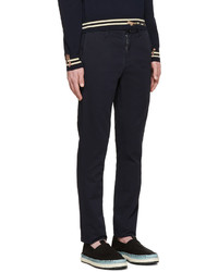 Pantalon chino bleu marine Paul Smith