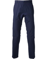 Pantalon chino bleu marine Jil Sander