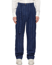 Pantalon chino bleu marine King & Tuckfield