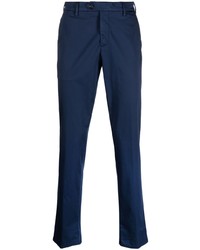 Pantalon chino bleu marine Lardini