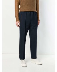 Pantalon chino bleu marine Marni