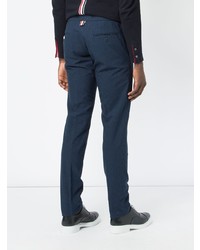 Pantalon chino bleu marine Thom Browne