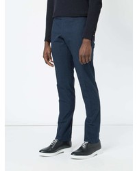 Pantalon chino bleu marine Thom Browne