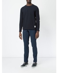 Pantalon chino bleu marine Thom Browne