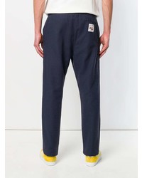 Pantalon chino bleu marine MAISON KITSUNÉ