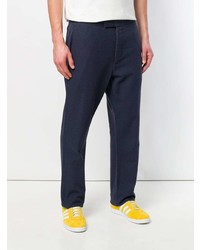 Pantalon chino bleu marine MAISON KITSUNÉ