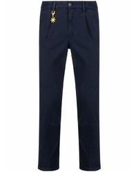 Pantalon chino bleu marine Manuel Ritz