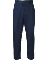Pantalon chino bleu marine Marni