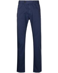 Pantalon chino bleu marine Massimo Alba
