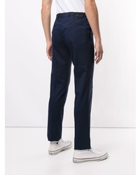 Pantalon chino bleu marine Kiton