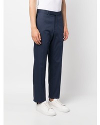 Pantalon chino bleu marine Zegna