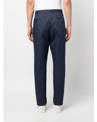 Pantalon chino bleu marine Zegna