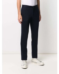 Pantalon chino bleu marine Incotex