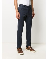 Pantalon chino bleu marine Incotex