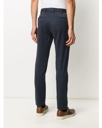 Pantalon chino bleu marine Incotex