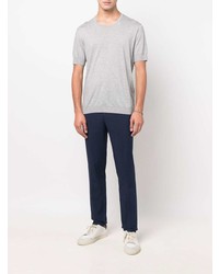 Pantalon chino bleu marine Incotex