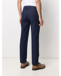 Pantalon chino bleu marine Canali