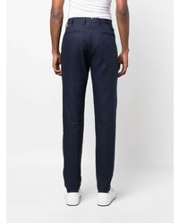 Pantalon chino bleu marine Incotex