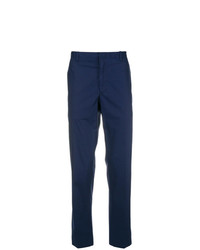 Pantalon chino bleu marine Moncler