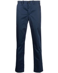 Pantalon chino bleu marine Moorer