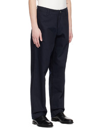 Pantalon chino bleu marine Emporio Armani