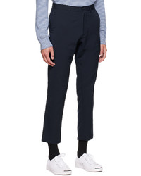 Pantalon chino bleu marine Nanamica