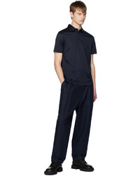 Pantalon chino bleu marine Giorgio Armani