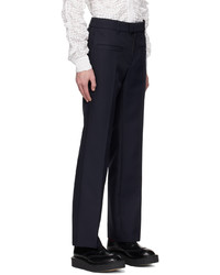 Pantalon chino bleu marine Courrèges