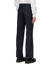 Pantalon chino bleu marine Courrèges