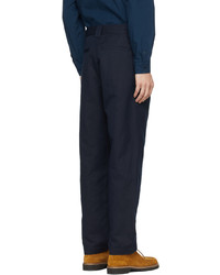 Pantalon chino bleu marine A.P.C.