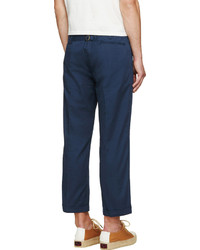 Pantalon chino bleu marine VISVIM