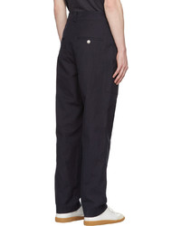 Pantalon chino bleu marine Isabel Marant