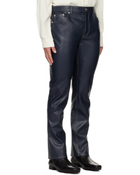 Pantalon chino bleu marine Séfr