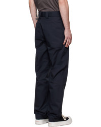 Pantalon chino bleu marine Sunnei