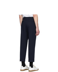 Pantalon chino bleu marine Acne Studios