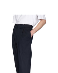 Pantalon chino bleu marine Acne Studios