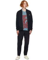 Pantalon chino bleu marine Ps By Paul Smith