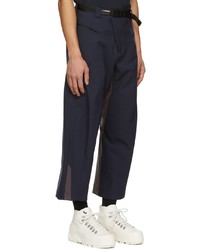 Pantalon chino bleu marine Hyein Seo