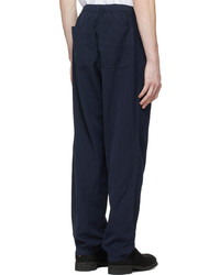 Pantalon chino bleu marine Undercover