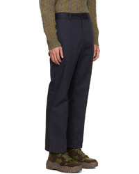 Pantalon chino bleu marine Acne Studios