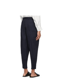 Pantalon chino bleu marine Issey Miyake Men