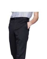 Pantalon chino bleu marine Thom Browne