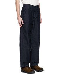 Pantalon chino bleu marine RE/DONE