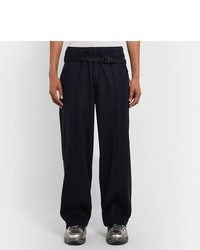 Pantalon chino bleu marine Maison Margiela