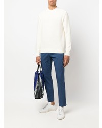 Pantalon chino bleu marine Haikure